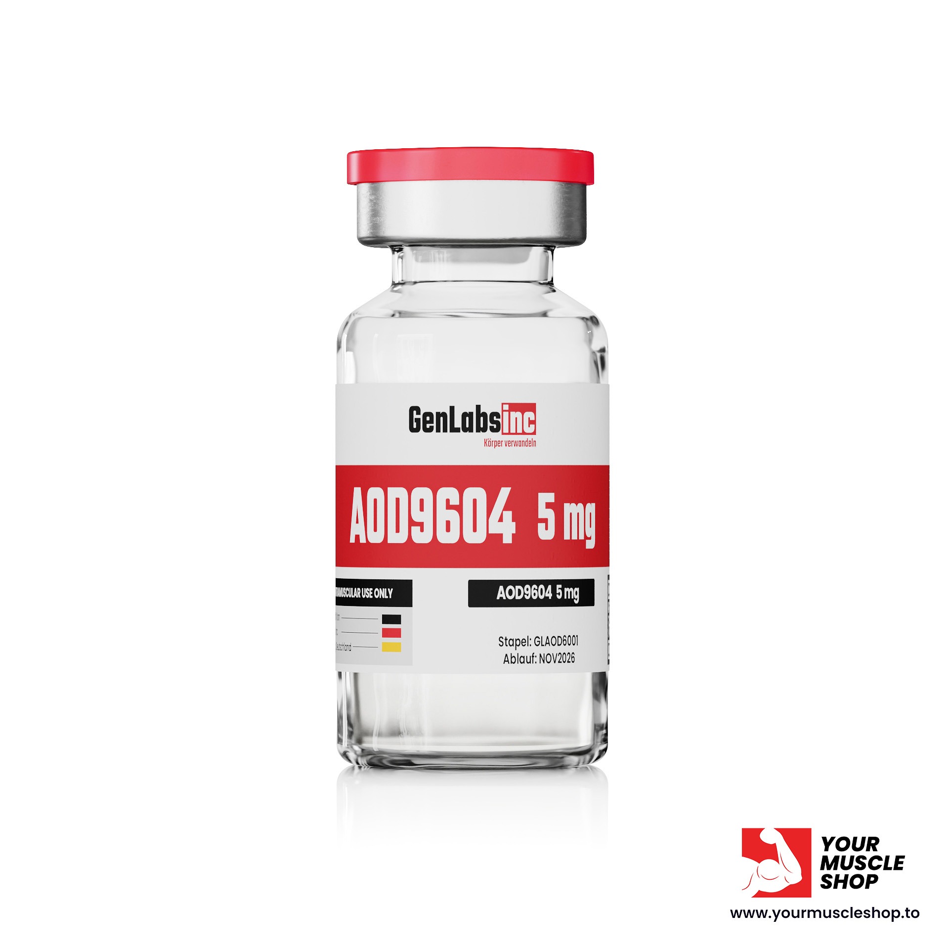 AOD 9604 – 5MG VIAL – GENLABS