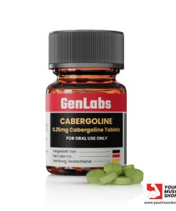 CABERGOLINE 0.25MG / PER TAB - [ 30 TABLETS BOTTLE ] - GENLABS