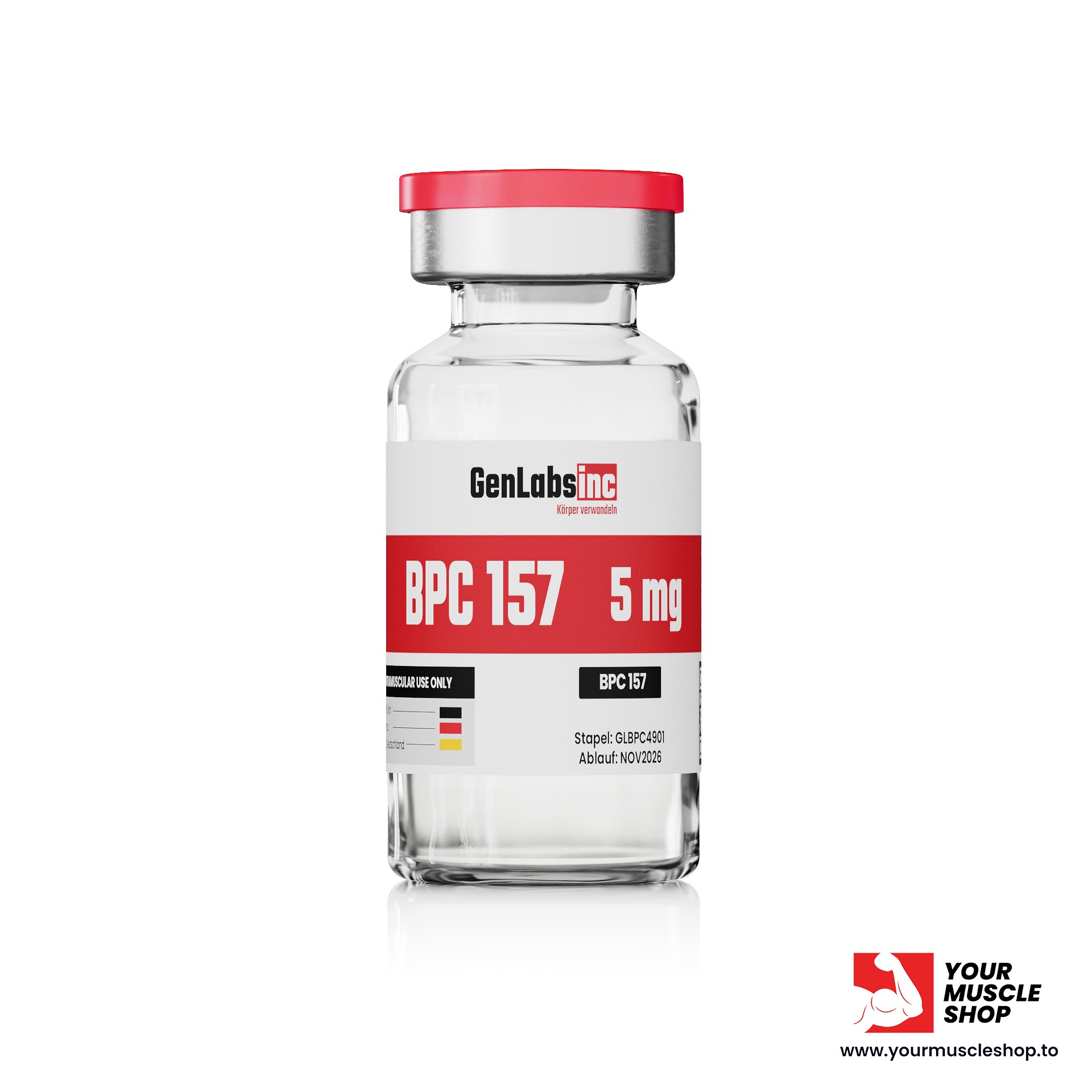 BPC 157 – 5MG/ VIAL – GENLABS