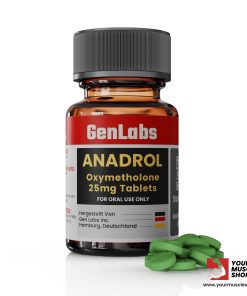 ANADROL 25 (OXYMETHOLONE) – 25MG / PER TAB - 200 TABLETS – GENLABS