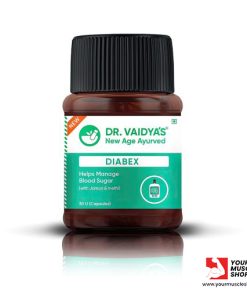 DIABEX ( HELPS MANAGE BLOOD SUGAR ) - [30 CAPSULES] - DR. VAIDYA