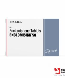 ENCLOMIPHENE 50MG / PER TAB- [ 5 TABLETS FOIL PACK] - HAB PHARMACEUTICALS