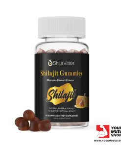SHILAJIT GUMMIES ( 500MG ORGANIC SHILAJIT ) [60 GUMMIES - MANUKA HONEY FLAVOR – SHILAVITALS