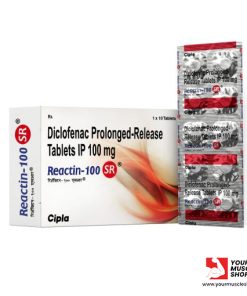 REACTIN SR (DICLOFENAC) 100MG / PER TAB - [10 TABLETS STRIP] - CIPLA