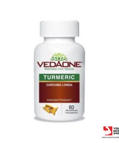 TURMERIC ( ANTIOXIDENT ) - 60 CAPSULES BOTTLE - VEDAONE