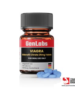 VIAGRA ( SILDENAFIL CITRATE ) 25MG / PER TAB - [ 30 TABLETS BOTTLE ] - GENLABS