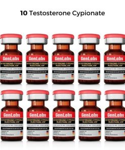 10 - TESTOSTERONE CYPIONATE 200MG / PER ML – GENLABS