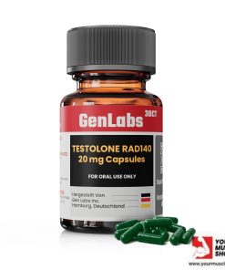TESTOLONE RAD140 20 MG / PER CAPSULE – 30 CAPSULES- GENLABS