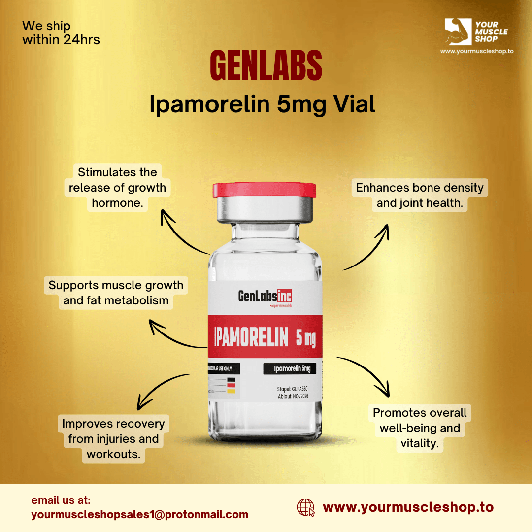 IPAMORELIN – 5MG VIAL – GENLABS - Image 2
