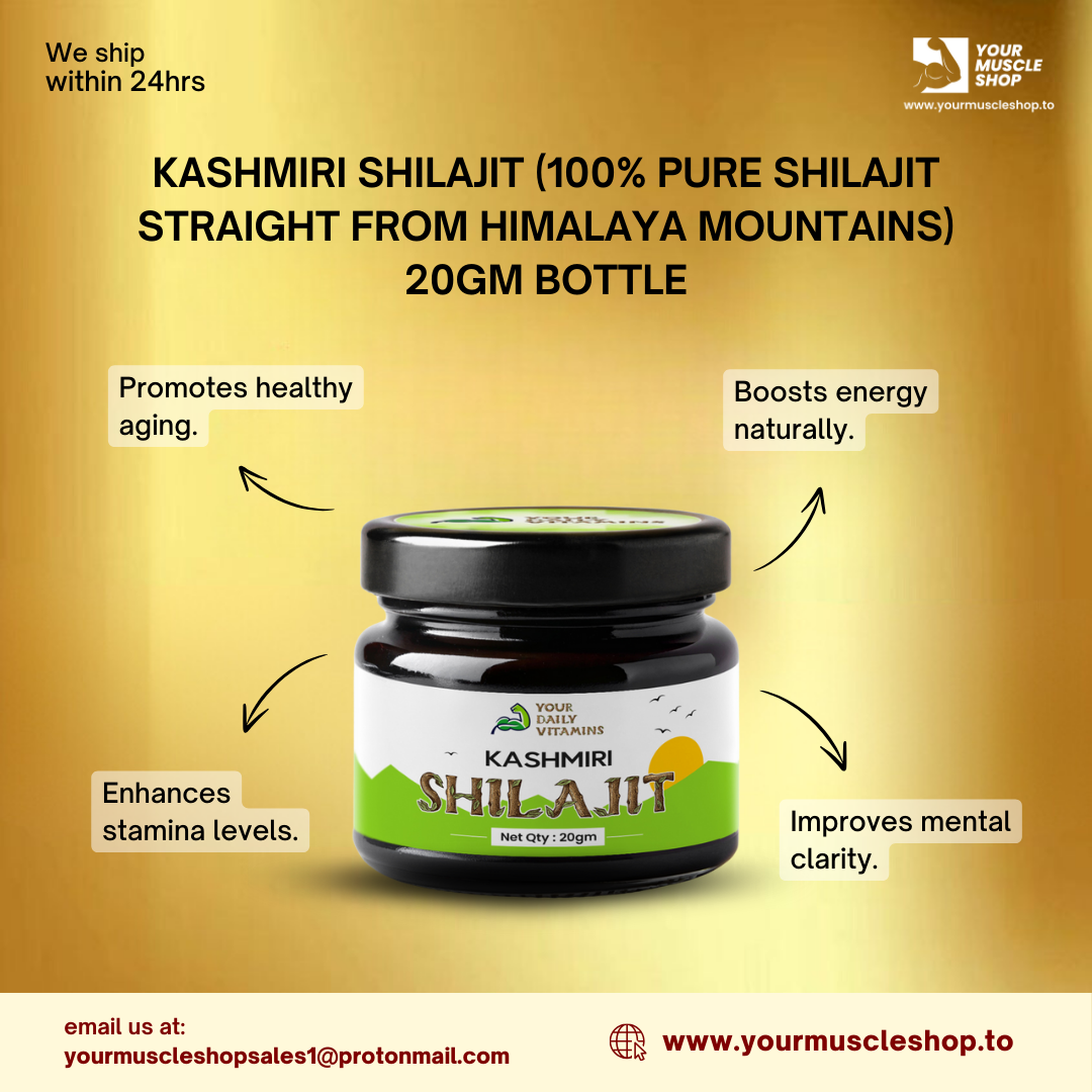 KASHMIRI SHILAJIT (100% PURE SHILAJIT STRAIGHT FROM HIMALAYA MOUNTAINS) 20GM BOTTLE - Image 5