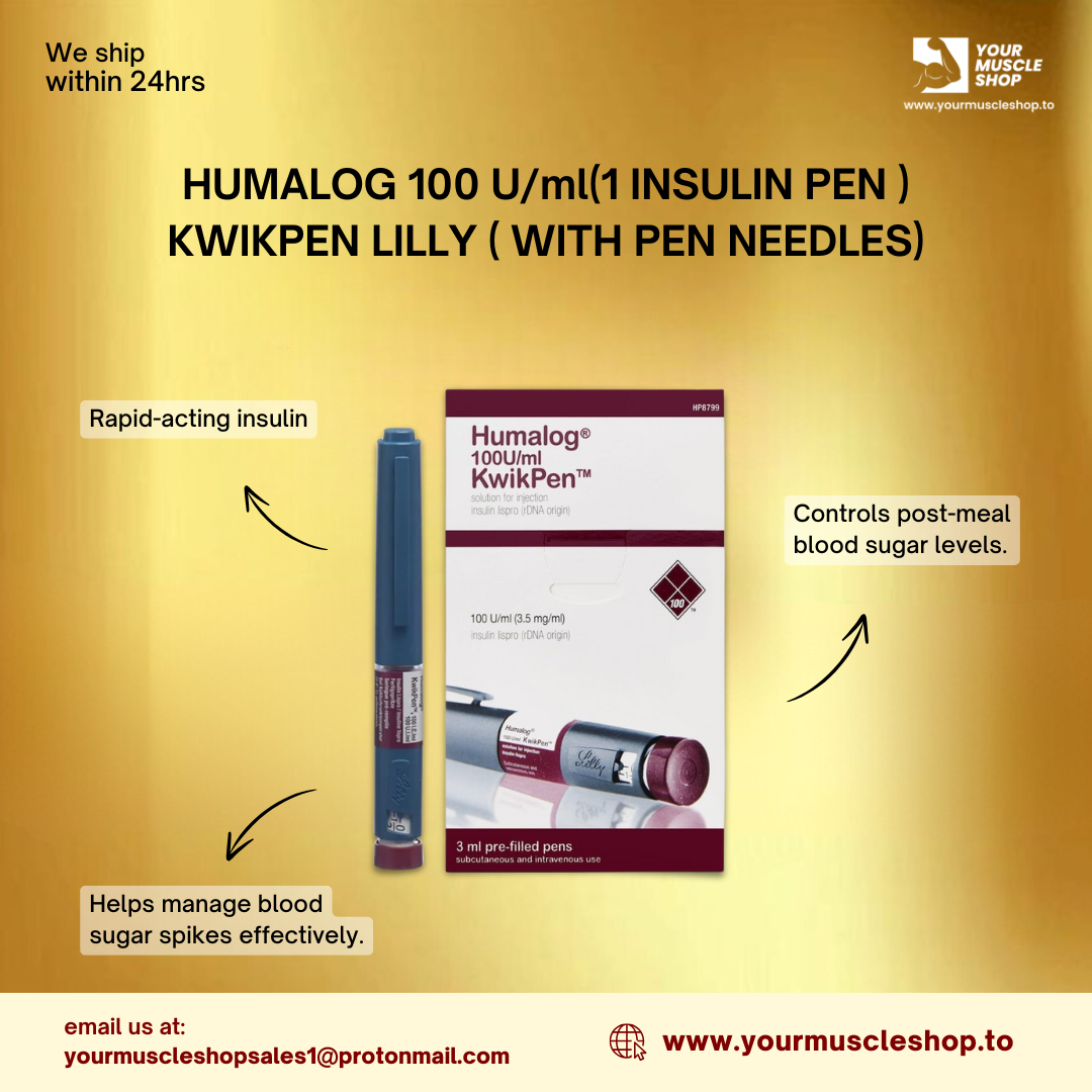 HUMALOG 100 U/ml(1 INSULIN PEN ) KWIKPEN LILLY ( WITH PEN NEEDLES) - Image 3