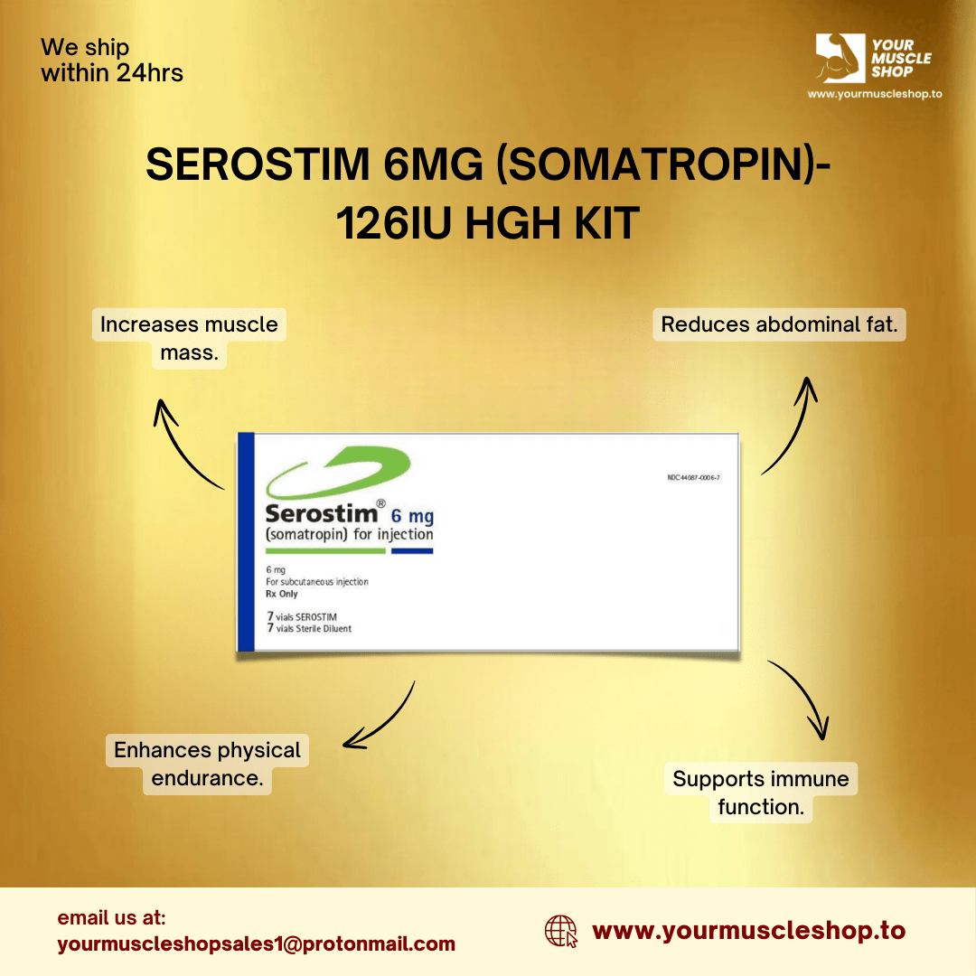 SEROSTIM 6MG (SOMATROPIN)- 126IU HGH KIT– (EXP 2027 ) - Image 2