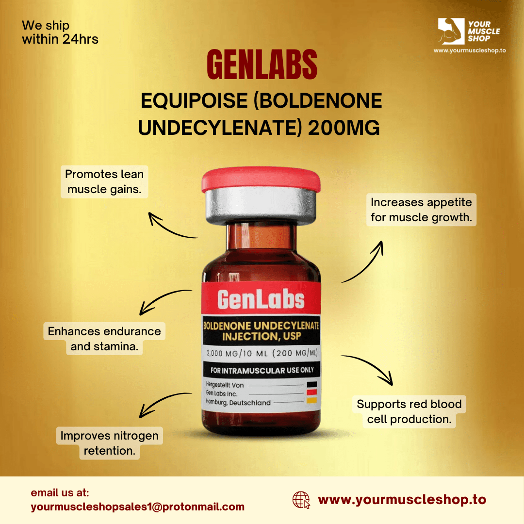 EQUIPOISE (BOLDENONE UNDECYLENATE) 200MG / PER ML – GENLABS - Image 2