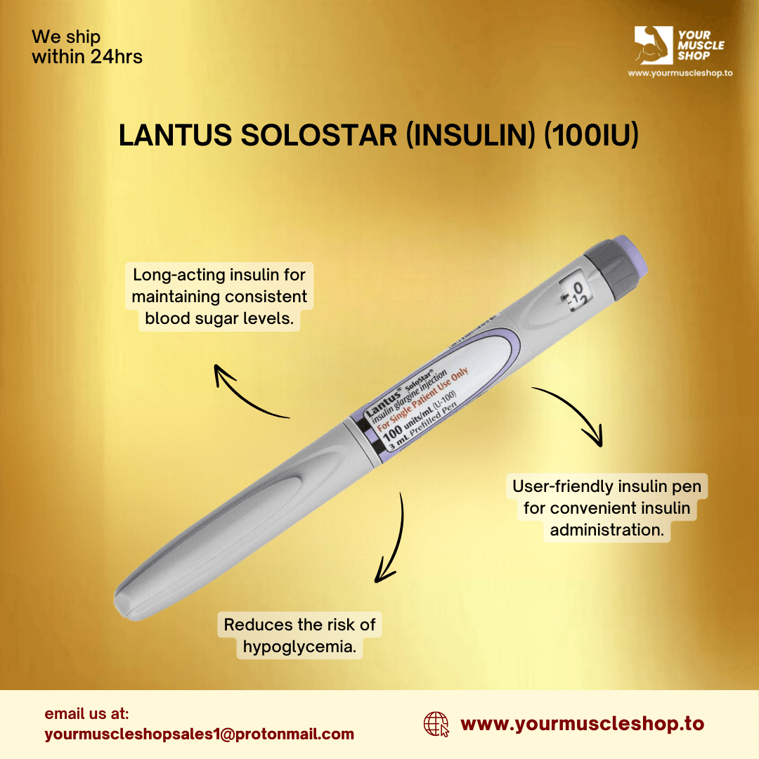 LANTUS SOLOSTAR (INSULIN) – (100IU/ML, 3ML) PEN – SANOFI ( WITH PEN NEEDLES) - Image 2