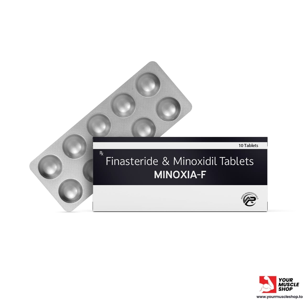 MINOXIA-F (FINASTERIDE & MINOXIDIL TABLETS) 10 TABLETS - ASHER PHARMACEUTICALS