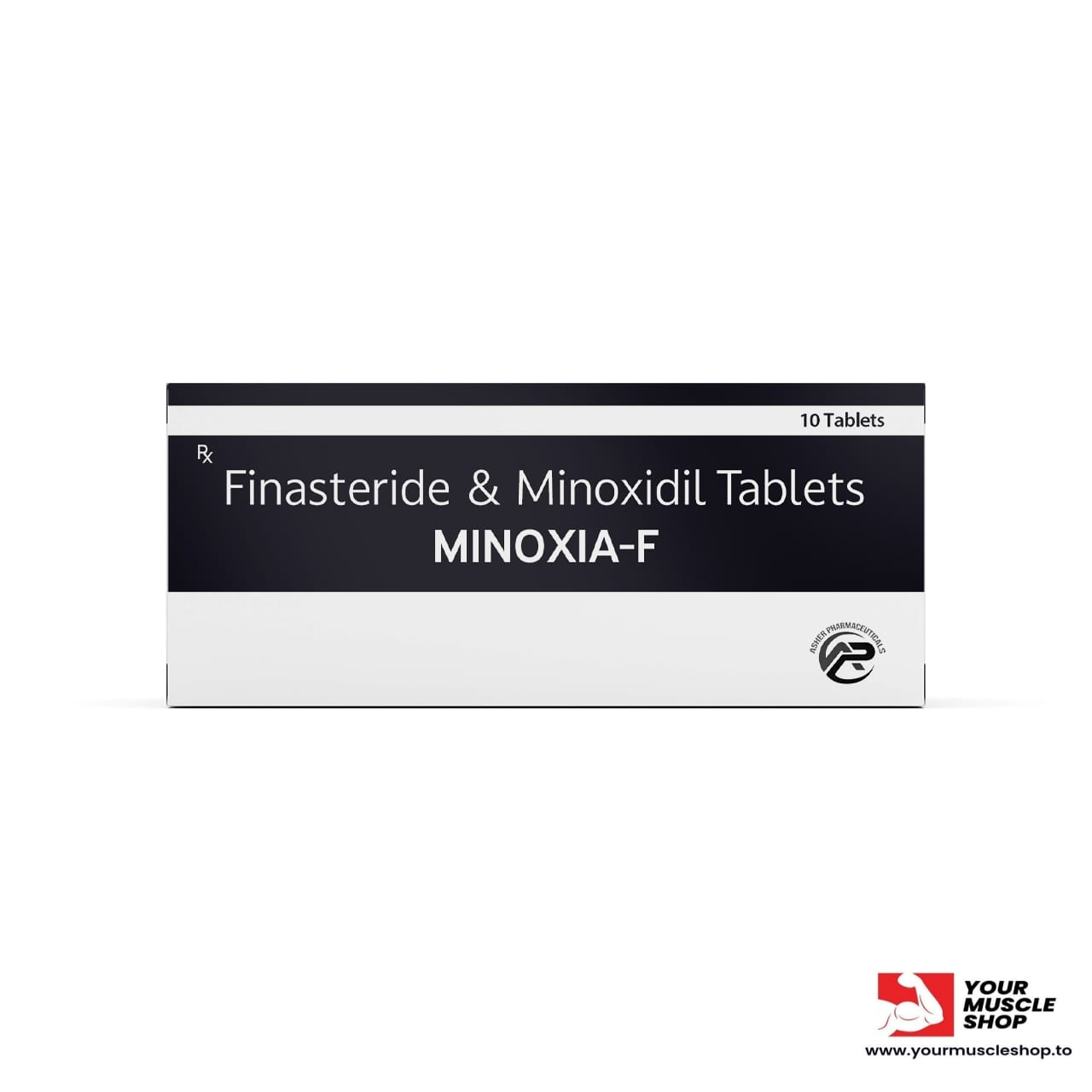 MINOXIA-F (FINASTERIDE & MINOXIDIL TABLETS) 10 TABLETS - ASHER PHARMACEUTICALS - Image 2