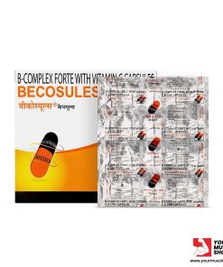 BECOSULES ( B-COMPLEX WITH VITAMIN C & ZINC ) CAPSULES – 20 CAPSULES - PFIZER