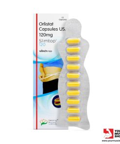 SLIMTOP ( ORLISTAT ) – 120MG PER / CAPSULE – [10 CAPSULES STRIP]– HEALING PHARMA