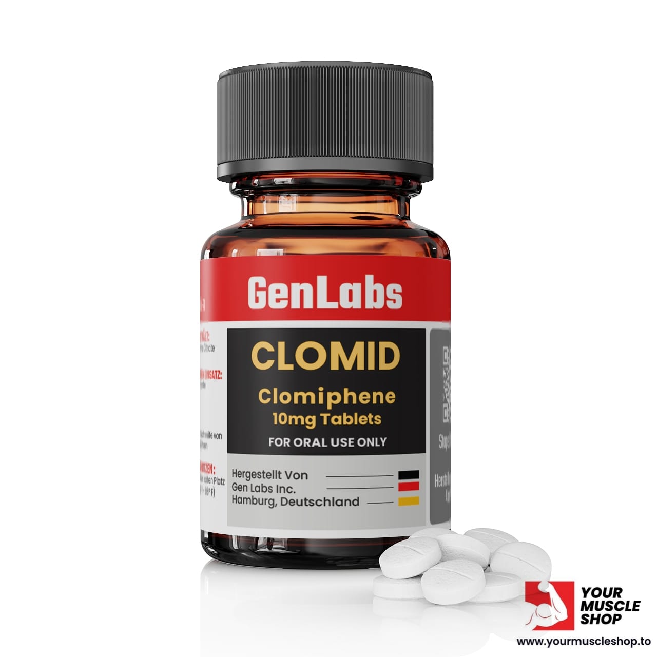CLOMID (CLOMIPHENE CITRATE) 10MG / PER TAB – 200 TABLETS - GENLABS