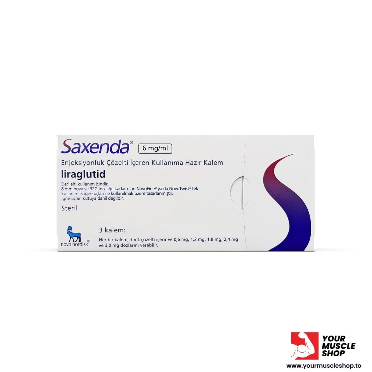 SAXENDA 6 MG/ML 1 PEN LIRAGLUTIDE - NOVO NORDISK - Image 2