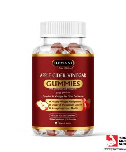 APPLE CIDER VINEGAR GUMMIES - 120GM - 30 GUMMIES BOTTLE - HEMANI LIVE NATURAL